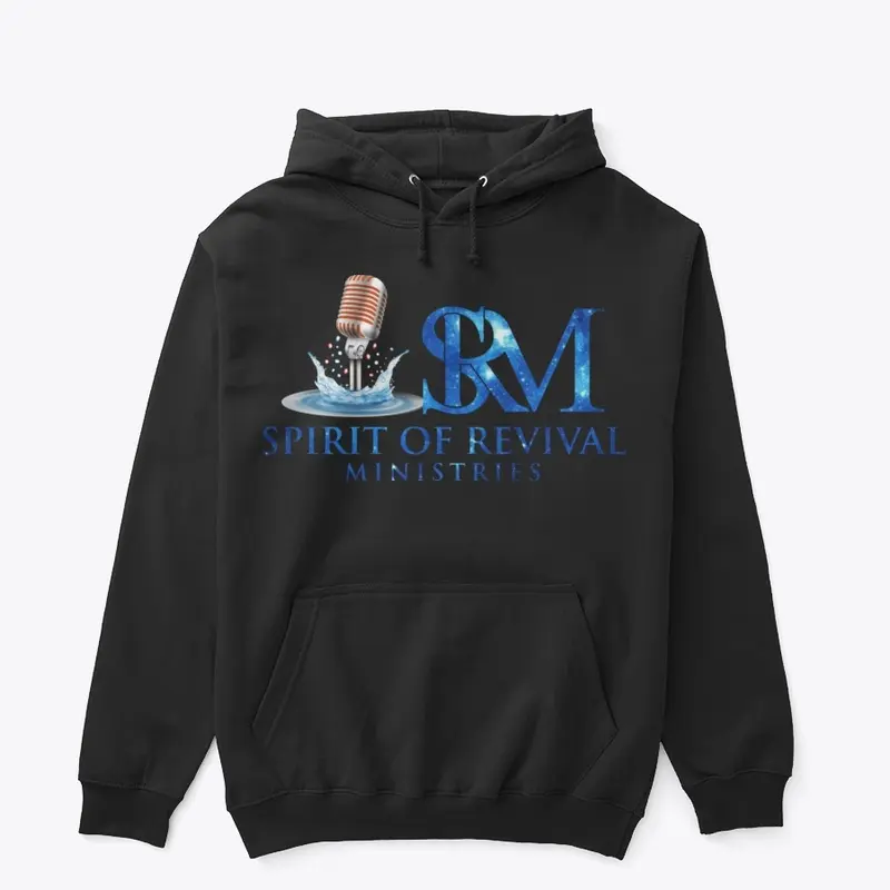 SRM Blue Galaxy Logo Classic  Hoodie