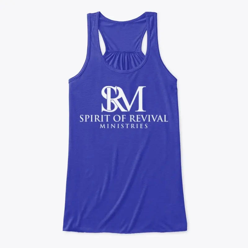 SRM White Logo Women's Flowy Tank Top