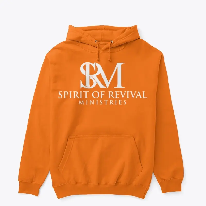 SRM White Logo Pullover Hoodie