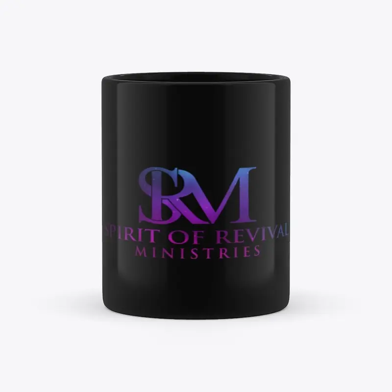 SRM Galaxy Logo Black Mug